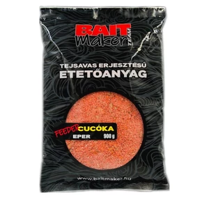 Bait Maker Team Tejsavas Erjesztésű Etetőanyag / Feeder Cucóka Eper 900 g