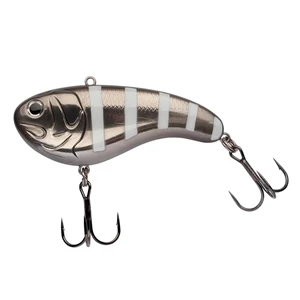 Berkley Flatt Shad Glowing Zebra 96mm / Vertikális műcsali