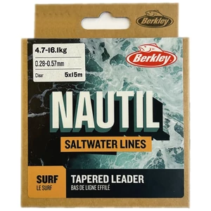 Berkley Nautil Tapered Leader 5x15m 0.28mm - 0.57mm / Felvastagodó előtét zsinór