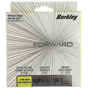 Berkley FORWARD 0.10mm 150m FLAME GREEN / Pergető zsinór