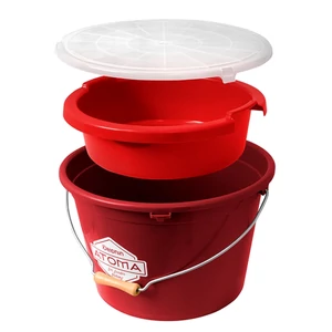 Delphin Atoma COMBI 3v1 / Feeder horgász vödör tálcával és tetővel - 18 liter