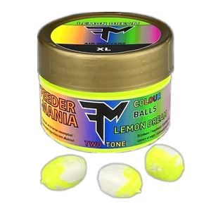 Feedermania Colour Balls Two Tone Lemon Dream XL / Plasztik csali