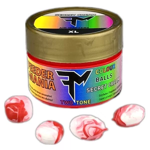 Feedermania Colour Balls Two Tone Secret Cream XL / Plasztik csali