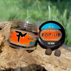 Feedermania High Power Dark Pop-Up Boilies & Barrels 10 mm BCN / Pop-Up mini bojli