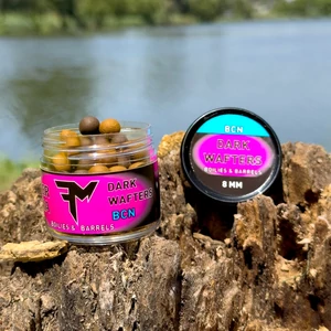 Feedermania Dark Wafters Boilies & Barrels 8 mm BCN / Oldódó mini bojli