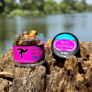 Feedermania Dark Wafters Boilies & Barrels 10 mm BCN / Oldódó mini bojli