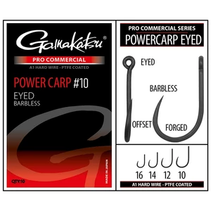 Gamakatsu PRO-C Power Carp Eyed A1 PTFE Barbless #10 / Szakáll nélküli füles feeder horog