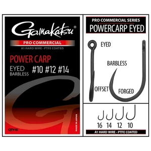 Gamakatsu PRO-C Power Carp Eyed A1 PTFE Barbless / Szakáll nélküli füles feeder horog