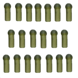 Gardner Covert Buffer Beads - C-Thru Green / Gumiütköző