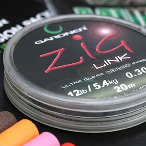 Gardner Zig Link - 12 lb / 5,4 kg / Monofil előkezsinór