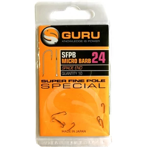 Guru Super Fine Pole Hook-24 /Szakáll nélküli lapkás horog