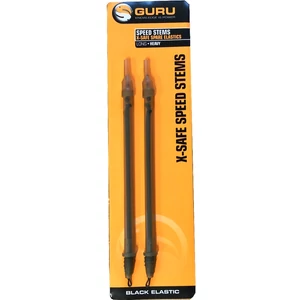 Guru X-Safe Quick Change Elastics - Long Black / Gumírozott szár