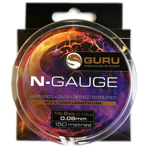 Guru N-Gauge Super Natural Clear 0.08mm 150m / Átlátszó monofil zsinór