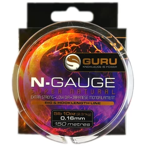 Guru N-Gauge Super Natural Clear 0.16mm 150m / Átlátszó monofil zsinór