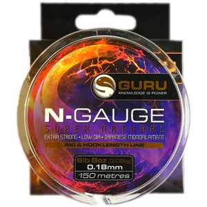 Guru N-Gauge Super Natural Clear 0.18mm 150m / Átlátszó monofil zsinór