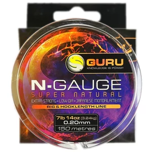 Guru N-Gauge Super Natural Clear 0.20mm 150m / Átlátszó monofil zsinór