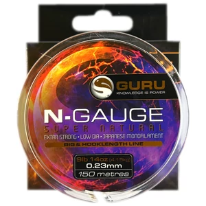 Guru N-Gauge Super Natural Clear 0.23mm 150m / Átlátszó monofil zsinór