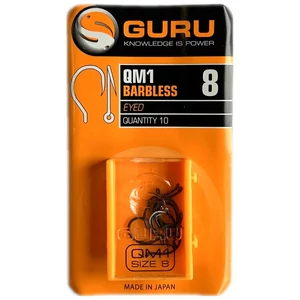 Guru QM1 Barbless Eyed Hooks-8 / Szakáll nélküli horog