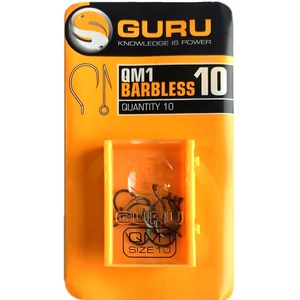 Guru QM1 Barbless Eyed Hooks-10 / Szakáll nélküli horog