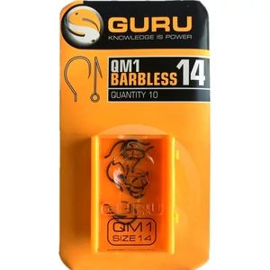 Guru QM1 Barbless Eyed Hooks-14 / Szakáll nélküli horog