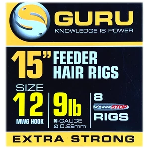 Guru SMWG Speed Stop Rig 15" 12 - 0,22mm / Előkötött horog