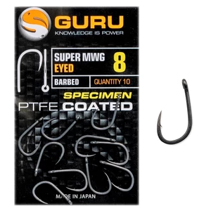 Guru Super MWG Size-8 (Barbed/Eyed) / Füles szakállas horog