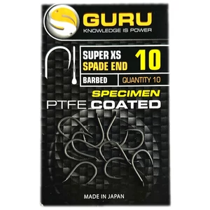 Guru Super XS Spade End / Barbed Size 10 / Szakállas lapkás horog