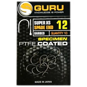 Guru Super XS Spade End / Barbed Size 12 / Szakállas lapkás horog