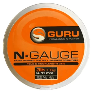 Guru N-Gauge Előkezsinór / 100m - 3 lb 0,11mm