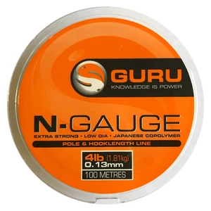 Guru N-Gauge Előkezsinór / 100m - 4lb 0,13mm