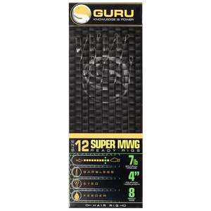 Guru SMWG Standard Hair 4inch / Előkötött horog 12/0,19 mm