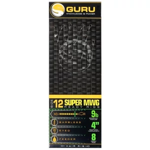 Guru SMWG Standard Hair 4inch / Előkötött horog 12/0,22 mm