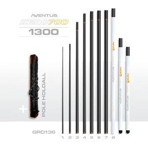 Guru Pole Aventus Zero700 - 13m / Csúcs kategóriás rakós bot