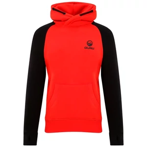 Guru Hoodie Red-Black - S / Kapucnis Pulóver