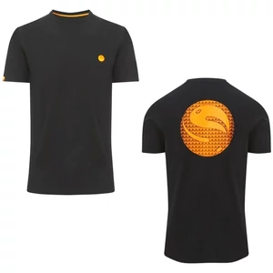 Guru Gradient Logo Tee Black - XL / Fekete rövid ujjú póló