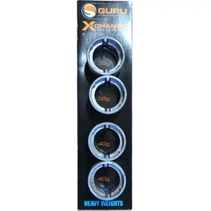 Guru Slimline X-Change Distance Feeder Weights 2x35g - 2x40g / Kosár súly