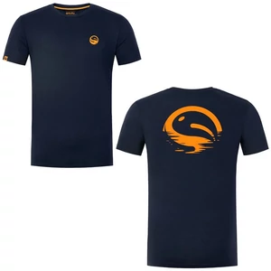 Guru Sunset Tee Navy - 2XL / Kék rövid ujjú póló