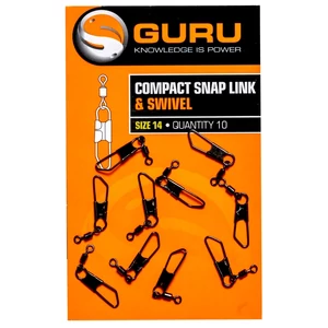 Guru Snap Link and Swivel Size - 14 / Forgókapocs
