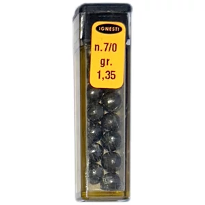 Ignesti Pallini Teneri N.7/0 - 1,35g / Sörétólom