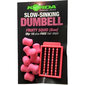 Korda Slow Sinking Dumbell Pink 8mm / Lassan süllyedő