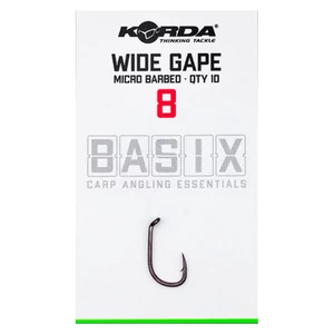 Korda Basix Wide Gape Micro barbed 8 / Füles mikroszakállas horog