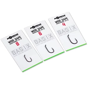Korda Basix Wide Gape Micro Barbed / Füles mikroszakállas horog