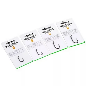 Korda Basix Wide Gape Barbless / Füles szakáll nélküli horog
