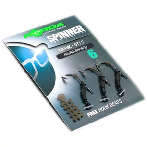 Korda Spinner Hook Sections Krank 6 Micro Barbed / Mikroszakállas horog