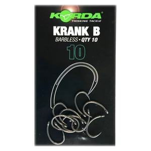 Korda Krank Barbless - 10 / Szakáll nélküli pontyozó horog