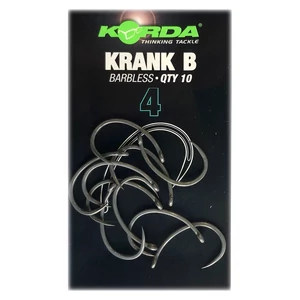 Korda Krank Barbless - 4 / Szakáll nélküli pontyozó horog