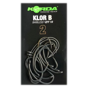 Korda Klor Hook Barbless - 2 / Szakáll nélküli horog