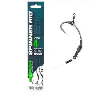 Korda Spinner Rig Spinner Micro Barbed Size-4 25lb / Előkötött Bojlis Előke