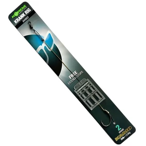 Korda Krank Ready Rig Barbed - 2 / Előkötött mikroszakállas bojlis horog