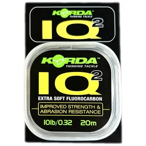 Korda IQ2 Extra Soft Fluorocarbon 10lb / Előkezsinór
